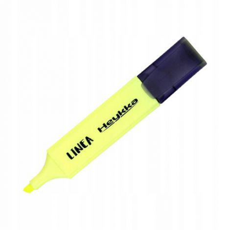 Zakreślacz Heykka Linea 1.0-5.0mm, Żółty Neon